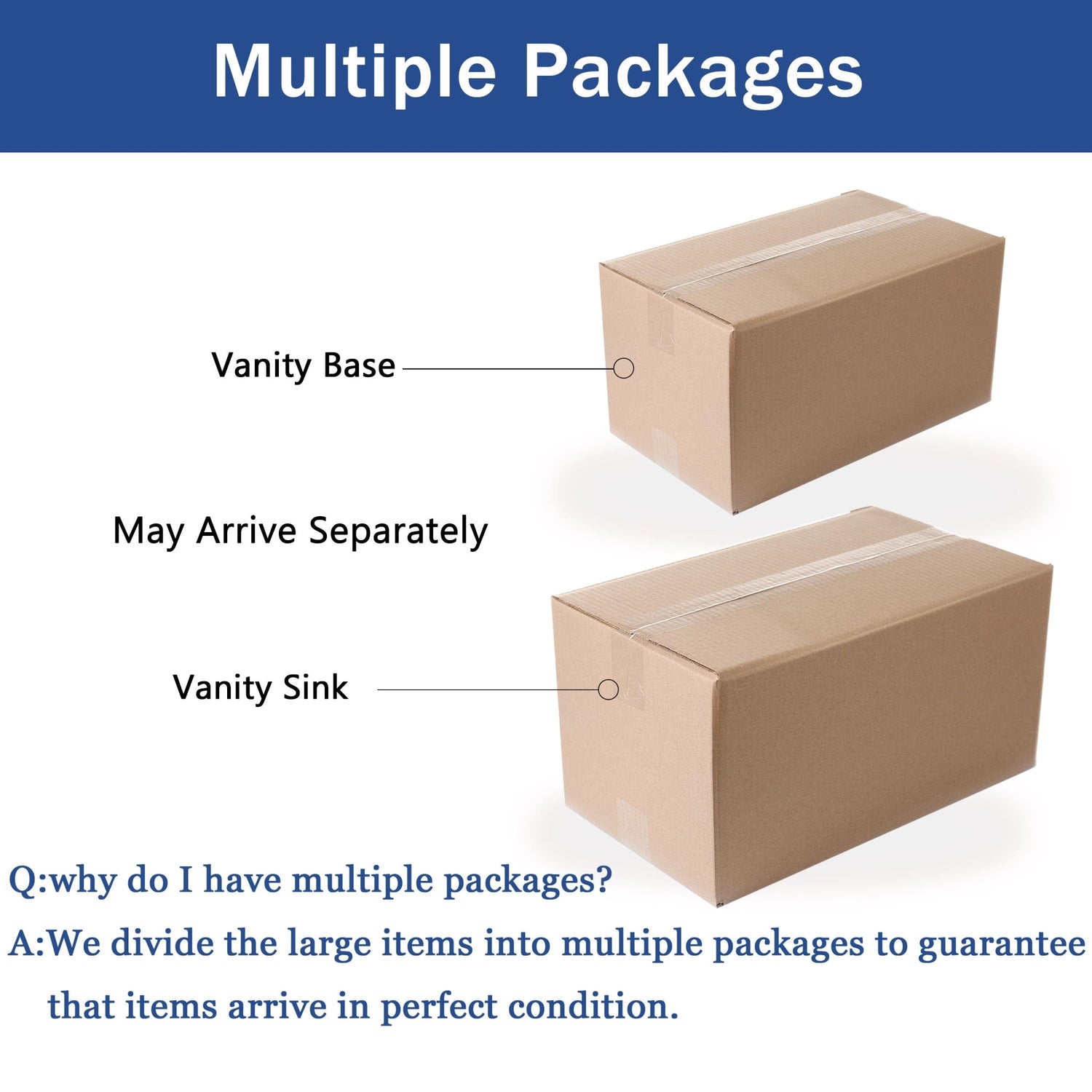 48" Floating Bathroom Vanity with Drop - Shaped Resin Sink(BVB05848BNL - GRBSD48S) | Home Elegance USA