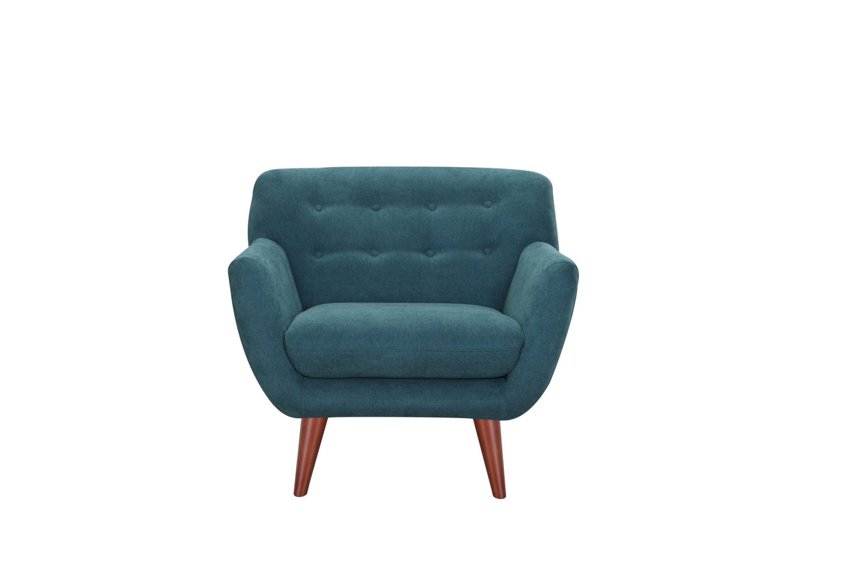 BRENNA CHAIR - TEAL | Home Elegance USA