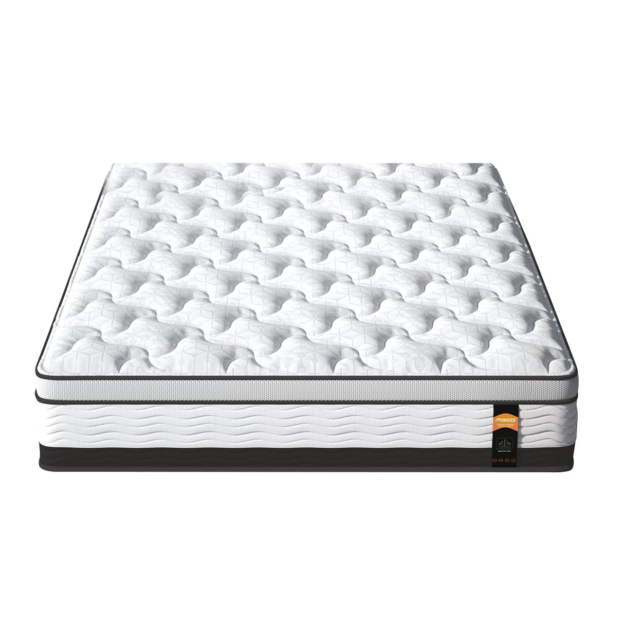 14 inch Full Hybrid Mattress in a Box, Cooling Gel Infused Memory Foam and Pocket Spring Mattress, Medium Firm, 54 x 74 inches