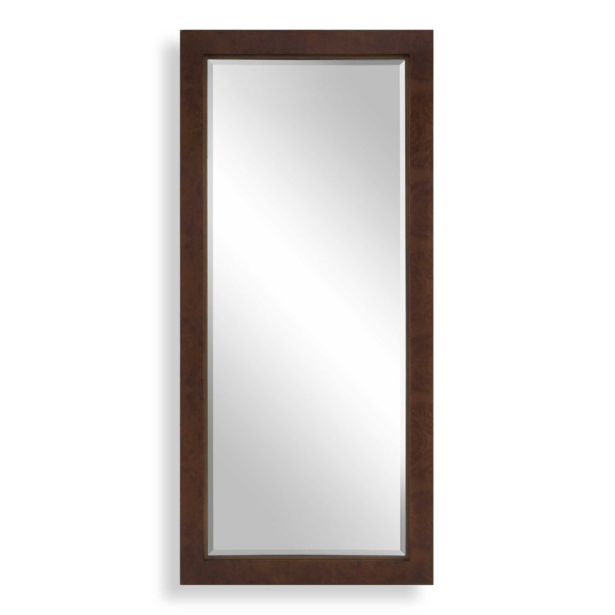 Durant Tall Wood Mirror - Dark Brown by Uttermost - View 1
