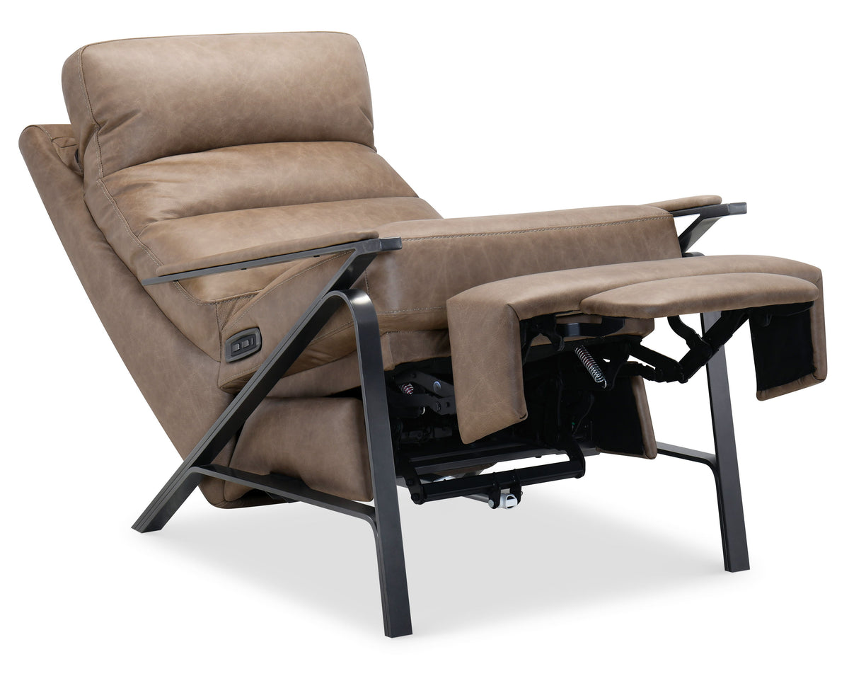 Elixir Power Recliner With Power Headrest - Dark Brown by Hooker Furniture - View 5