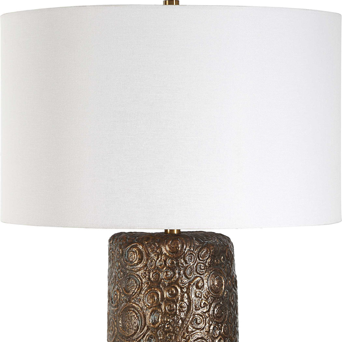 Malaga Brass Table Lamp - Bronze by Uttermost - View 5
