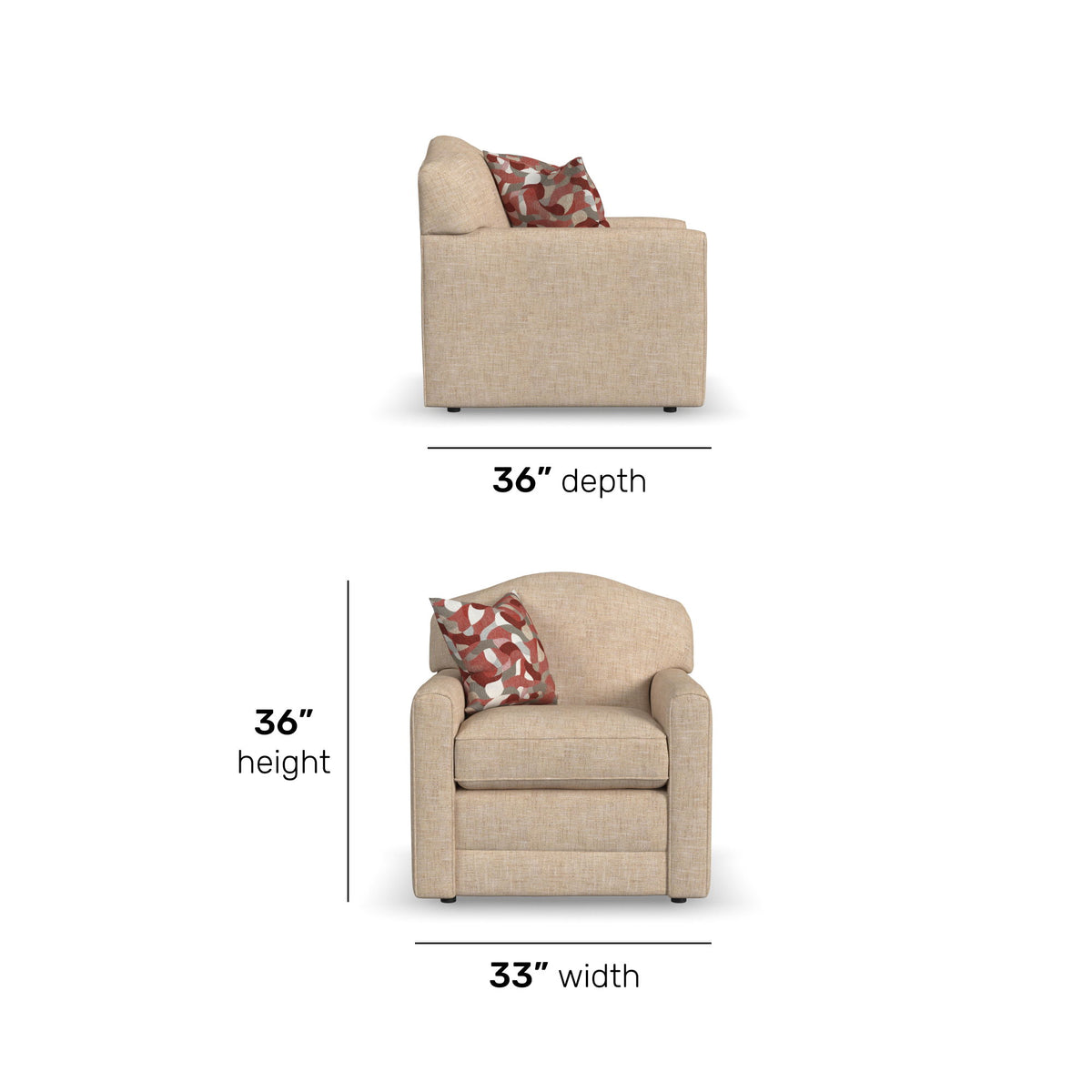 Aggie Fabric Chair | Flexsteel