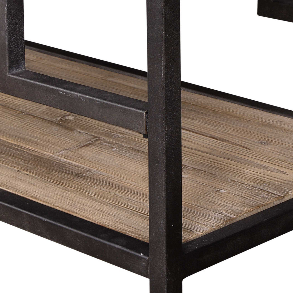 Sherwin Industrial Etagere - Light Brown / Black by Uttermost - View 8