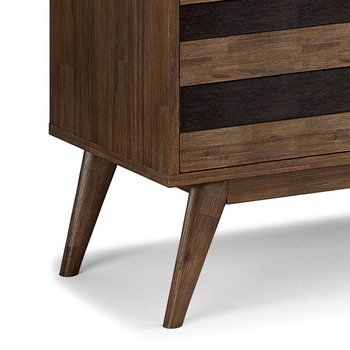Clarkson - TV Stand - Rustic Natural Aged Brown - sold by Home Elegance USA