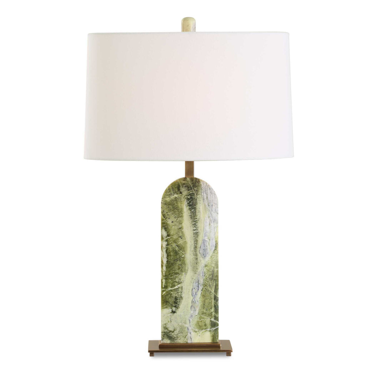 Moorea Marble Table Lamp - Green by Uttermost - View 1