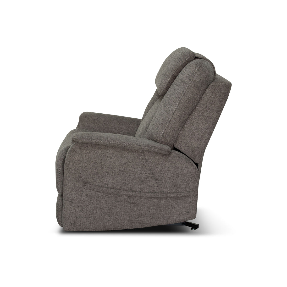 Zecliner Model 3+ Petite Power Lift Recliner With Power Headrest, Lumbar, Heat & Massage - Umber Gray | Flexsteel