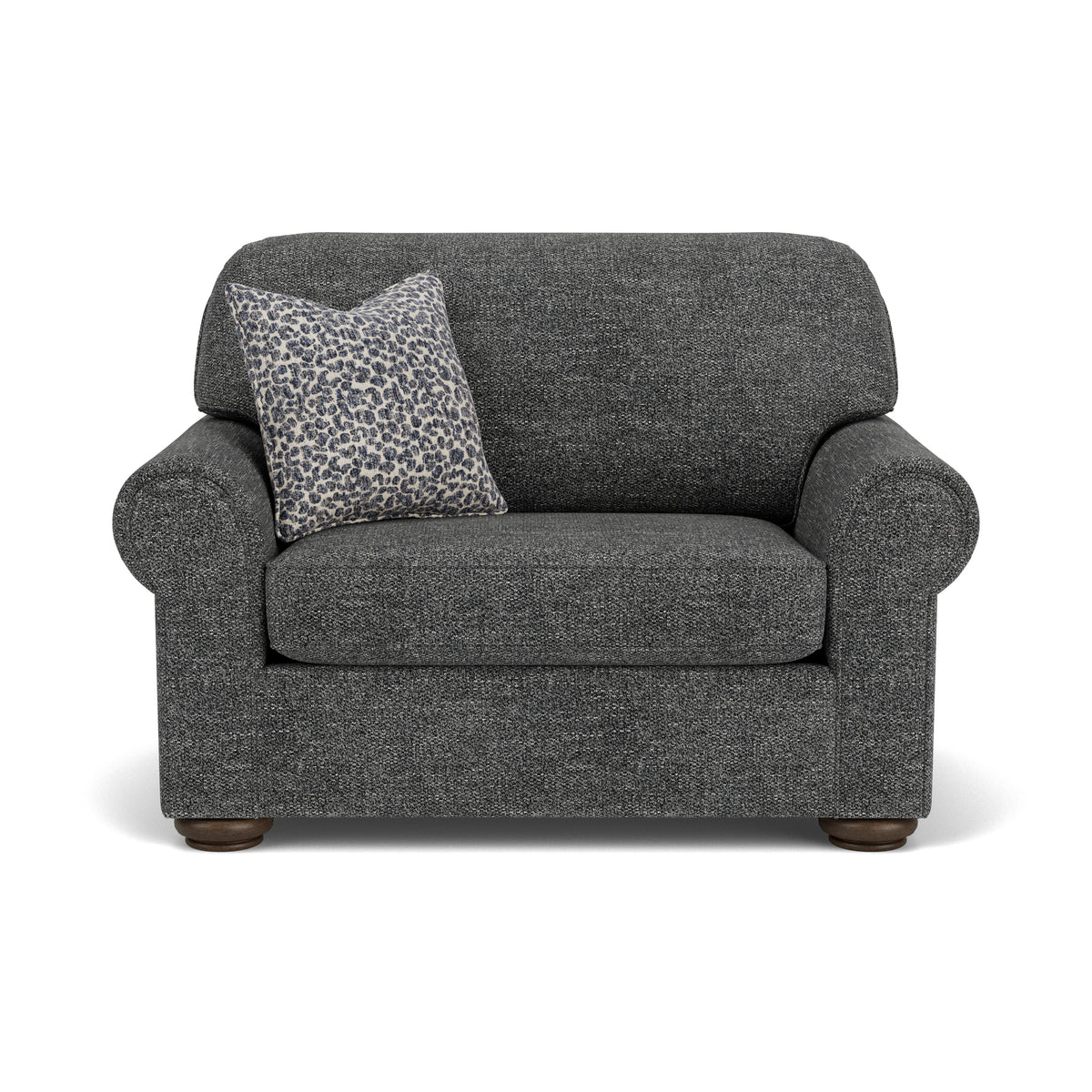 Preston Fabric Chair And a Half | Flexsteel