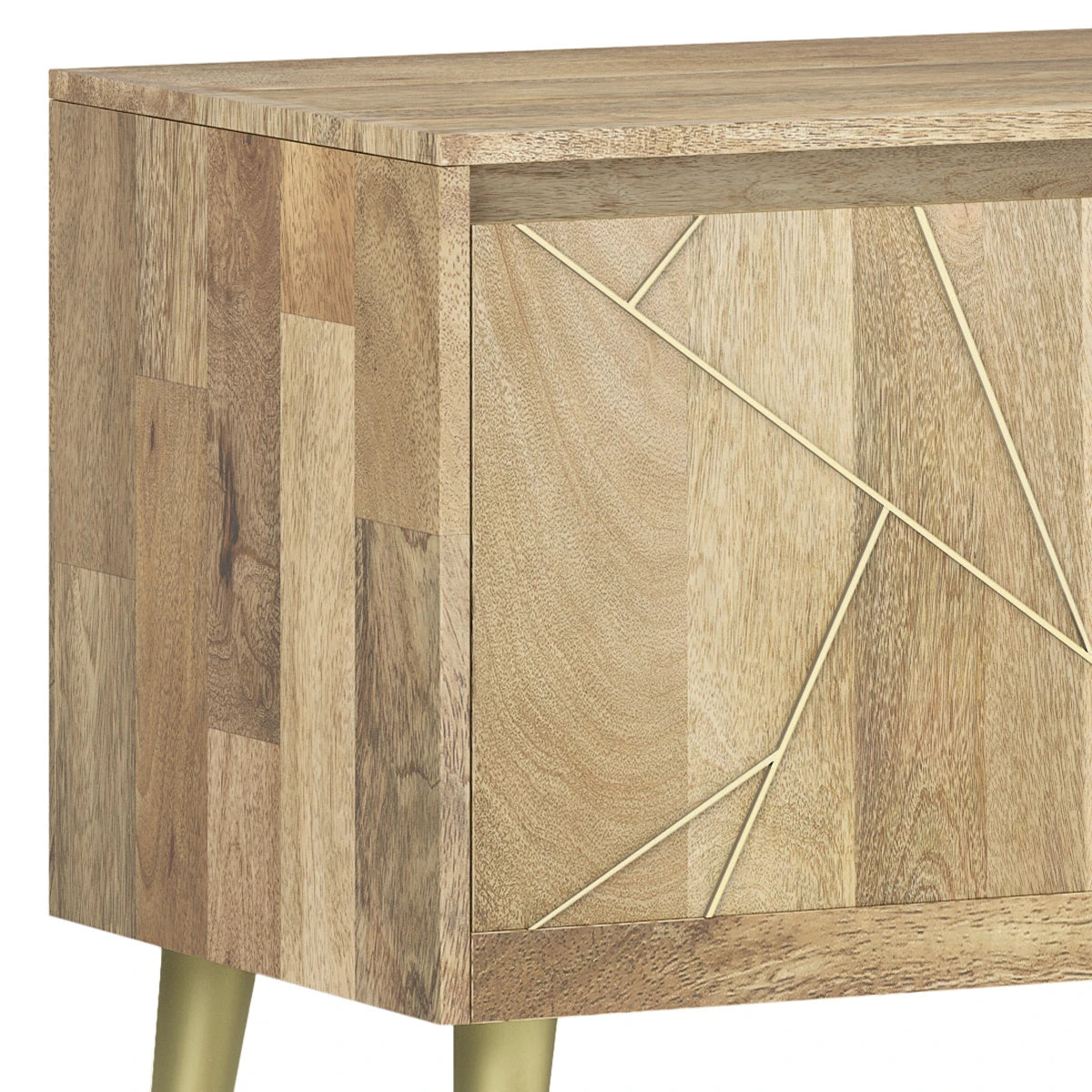 Jager - TV Media Stand - Natural - sold by Home Elegance USA