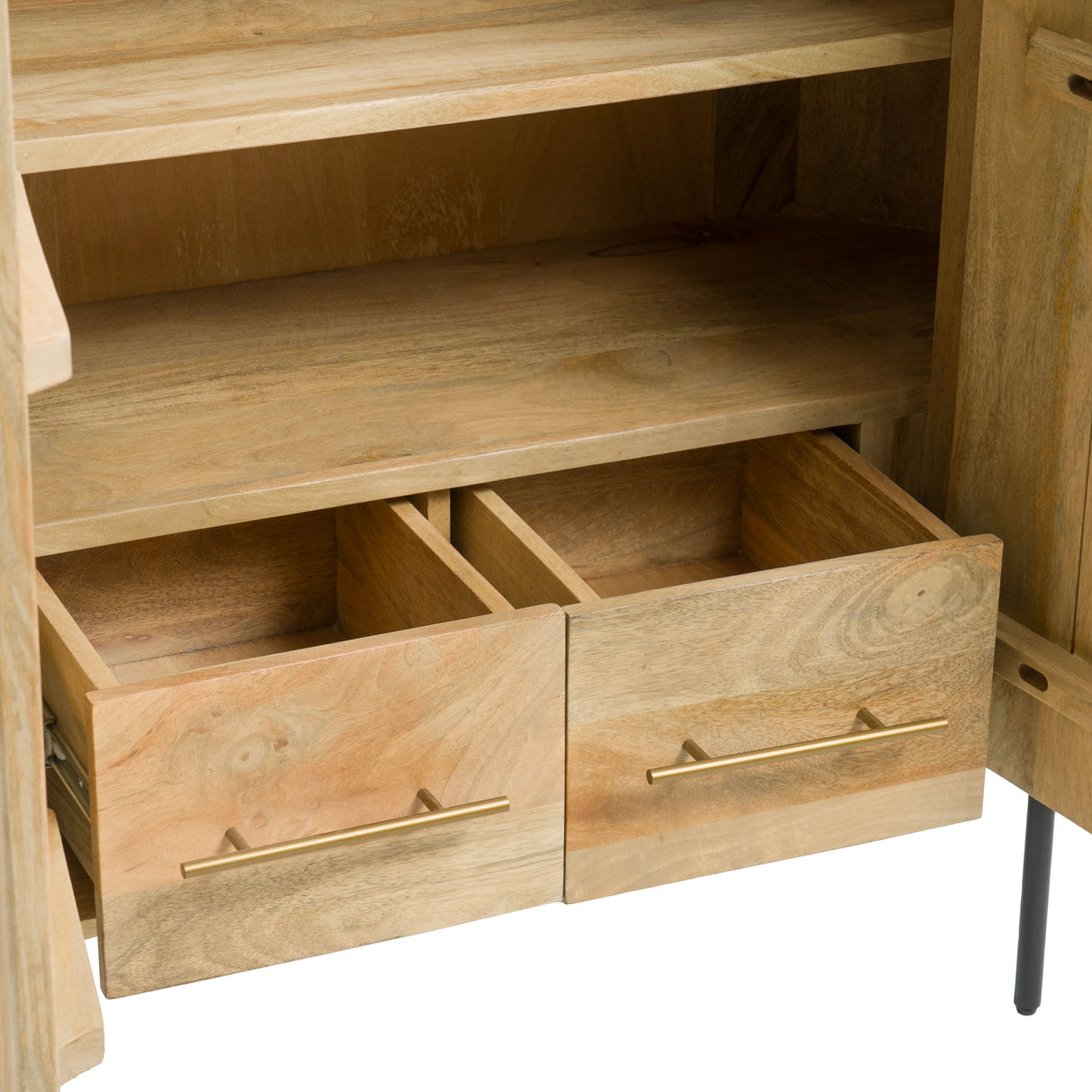 Cambridge White Marble & Mango Tall Buffet - View Image 1