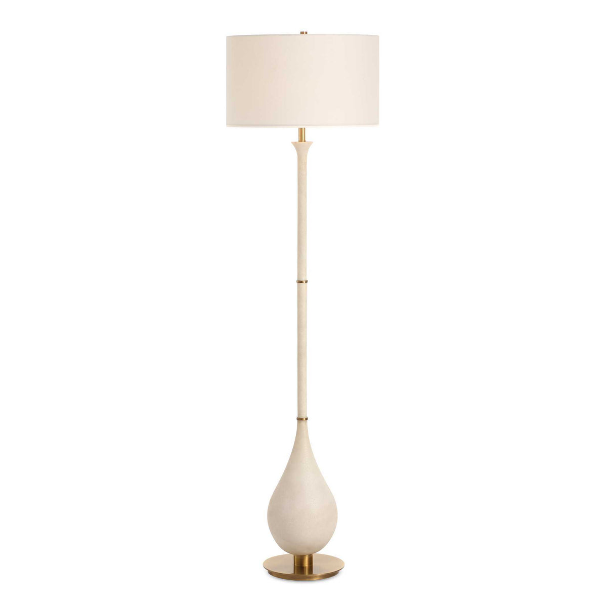 Dewdrop Floor Lamp Ivory - Beige by Uttermost - View 1