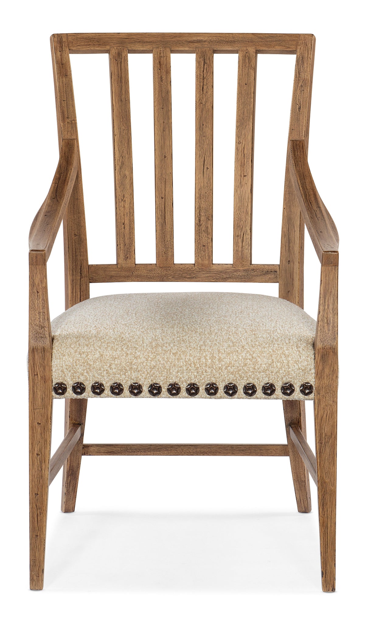 Big Sky Arm Chair (Set of 2) - Beige / Light Brown by Hooker Furniture - View 7