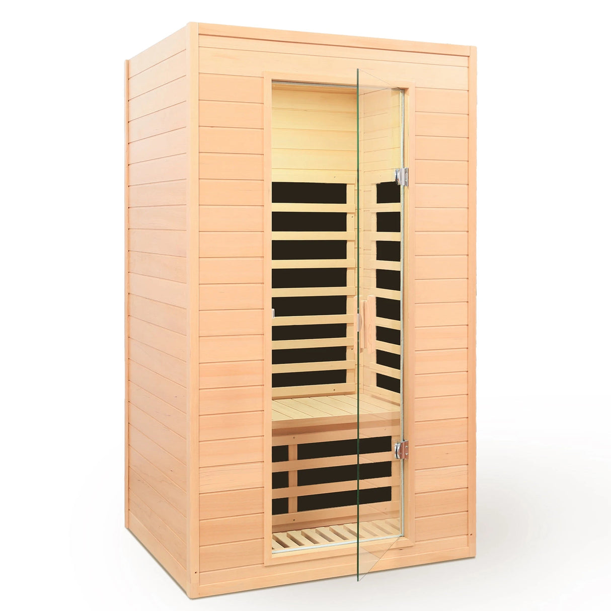Hemlock Two-Person Far Infrared Roof Embedded Sauna with Bluetooth & LED Lighting - sold by Home Elegance USA