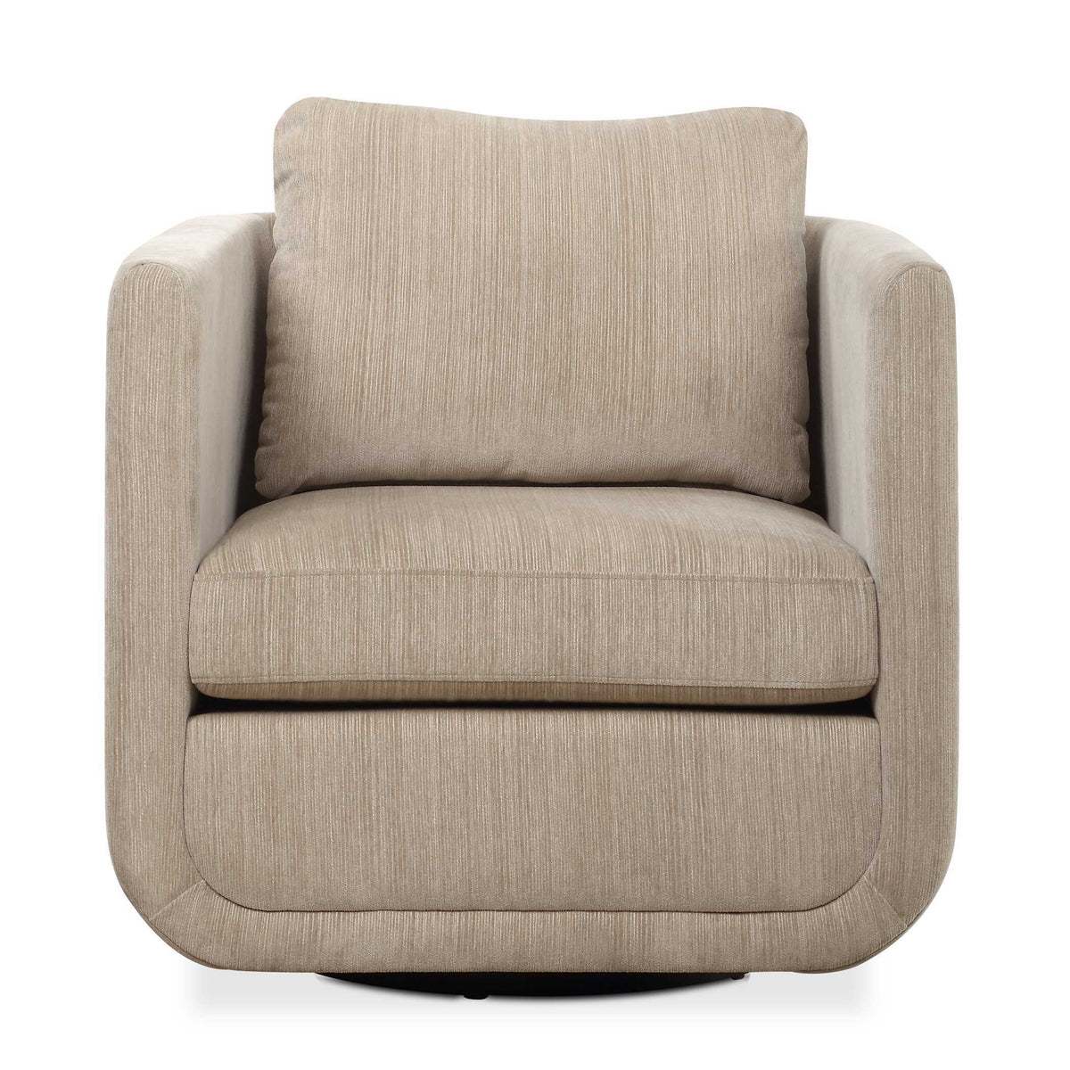 Abound Swivel Chair Porcelain - Beige by Uttermost - View 1