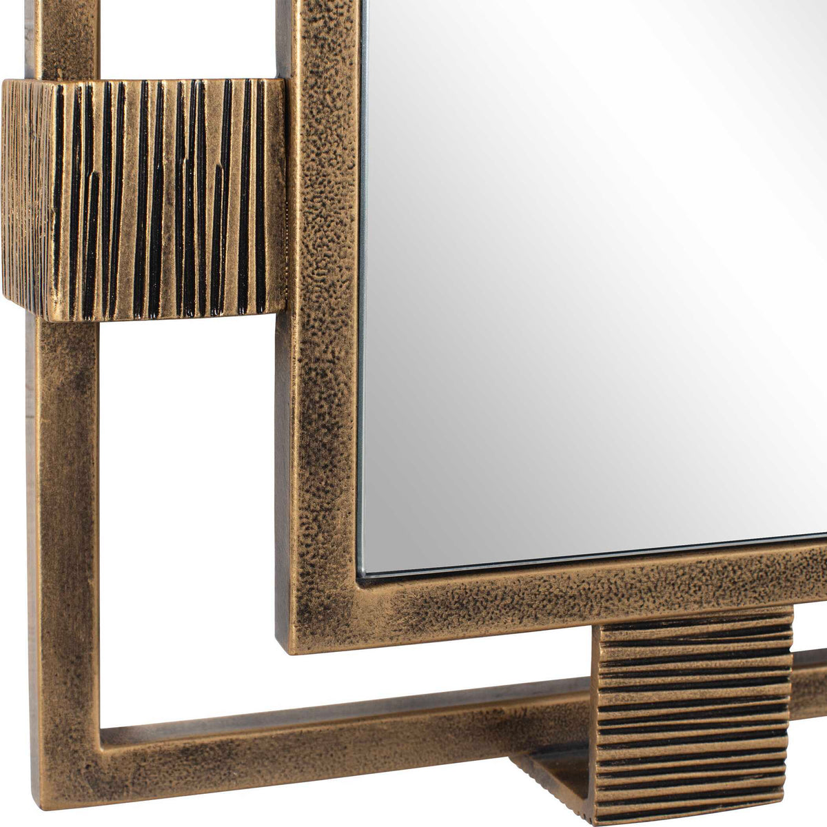 Elsher Mirror - Gold by Uttermost - View 4