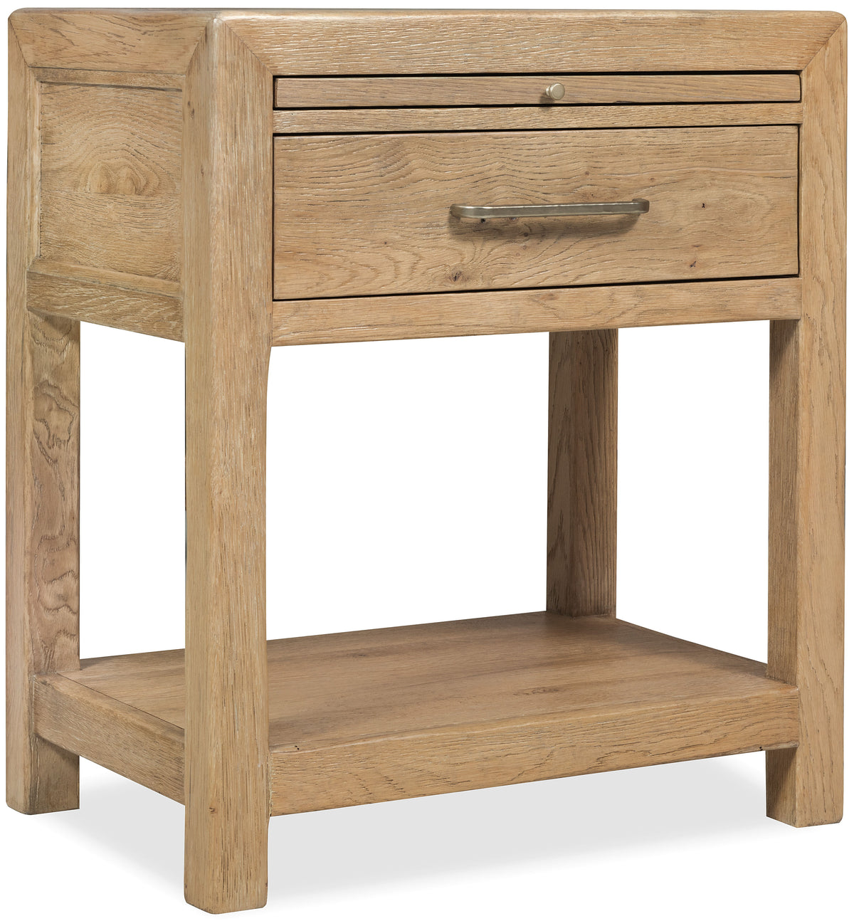 Driftwood One-Drawer Nightstand Buckboard - Light Brown by Hooker Furniture - View 1