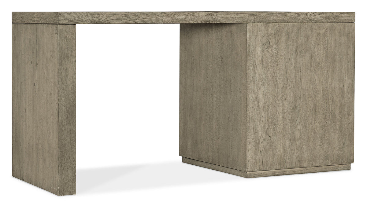 Linville Falls 60" Desk With One File - Gray by Hooker Furniture - View 2