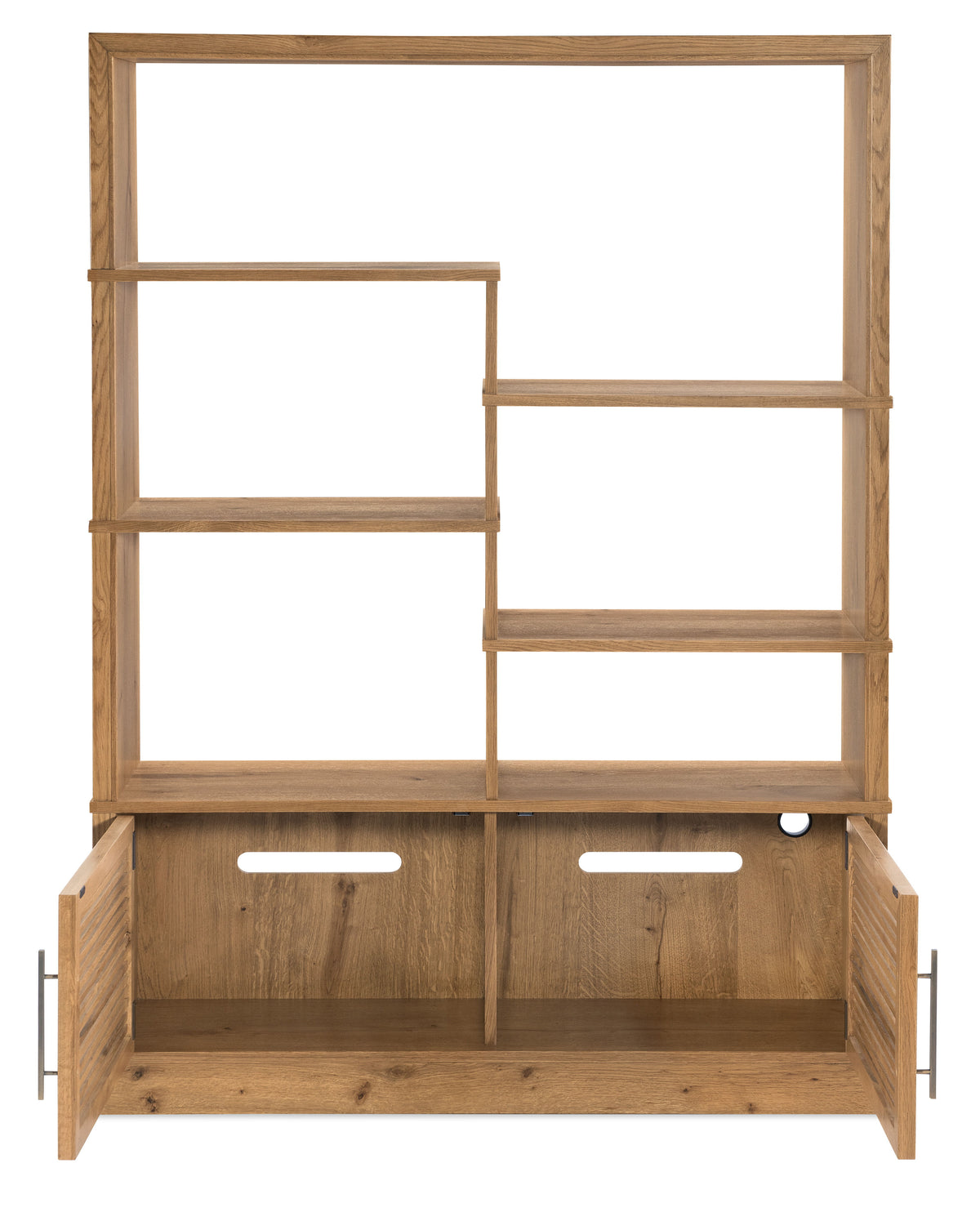 Cashiers Bookcase Almond - Light Brown by Hooker Furniture - View 6