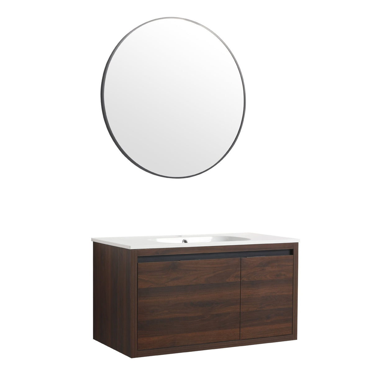 36 Inch Bathroom Vanity With Gel Sink | Home Elegance USA