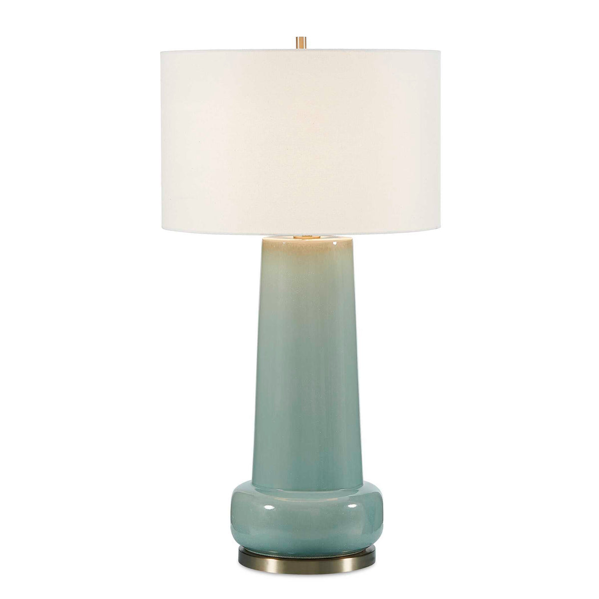 Claudin Table Lamp - Blue by Uttermost - View 1