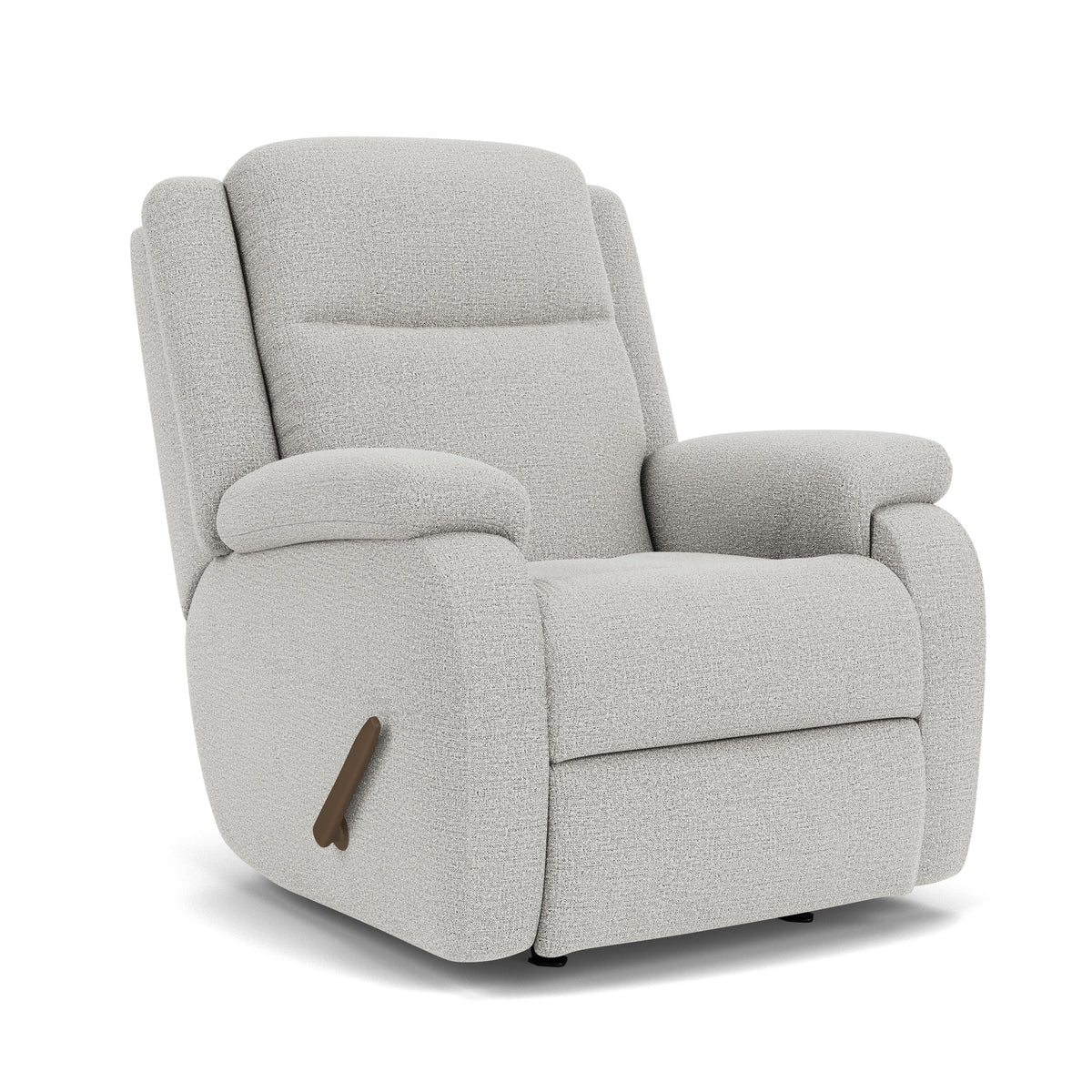 Magnus Transitional Fabric Rocking Recliner | Flexsteel