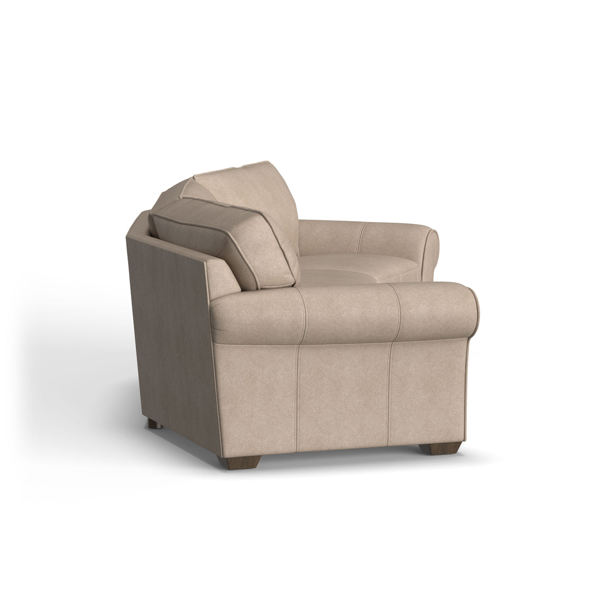 Vail Leather Conversation Sofa | Flexsteel