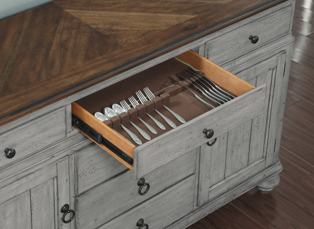 Plymouth Buffet - Gray | Flexsteel