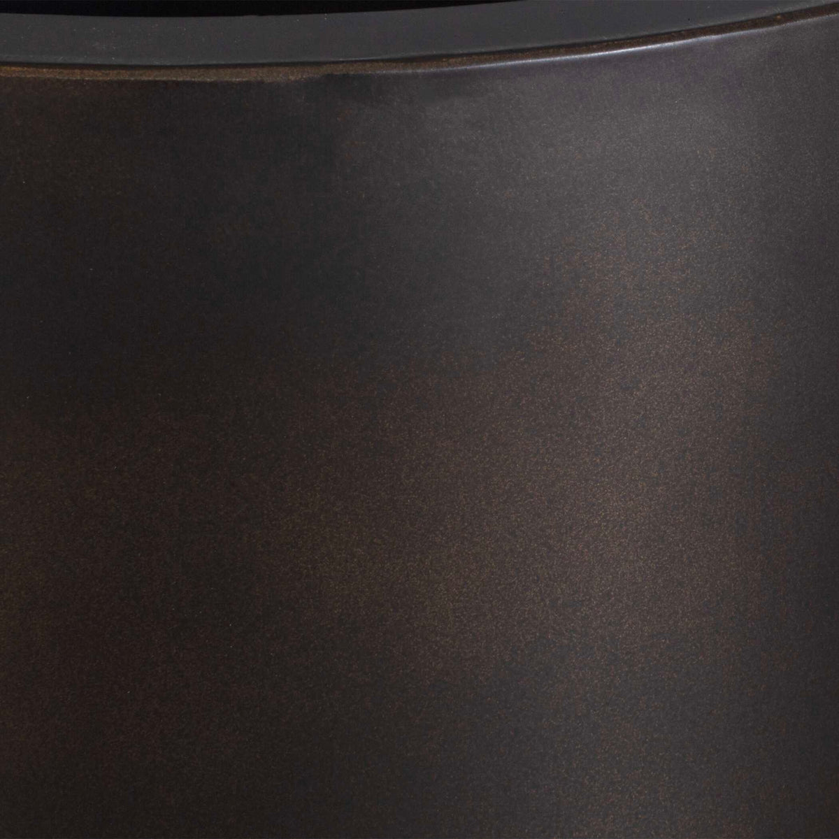 Volcan Outdoor Planters (Set of 2) Matte Bronze - Black by Uttermost - View 4