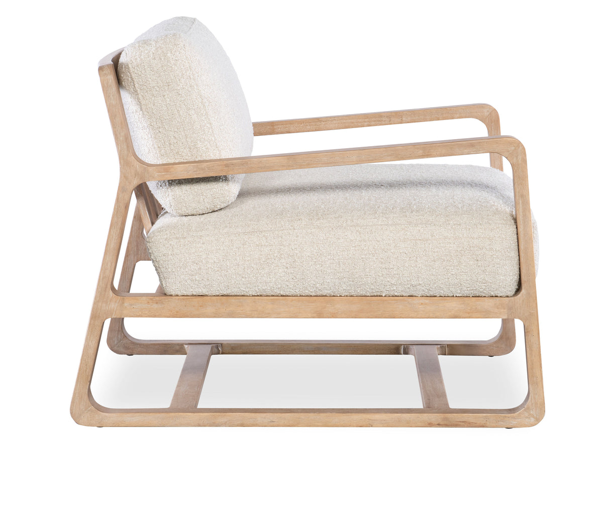 Moraine Accent Chair - Beige / Light Brown by Hooker Furniture - View 6