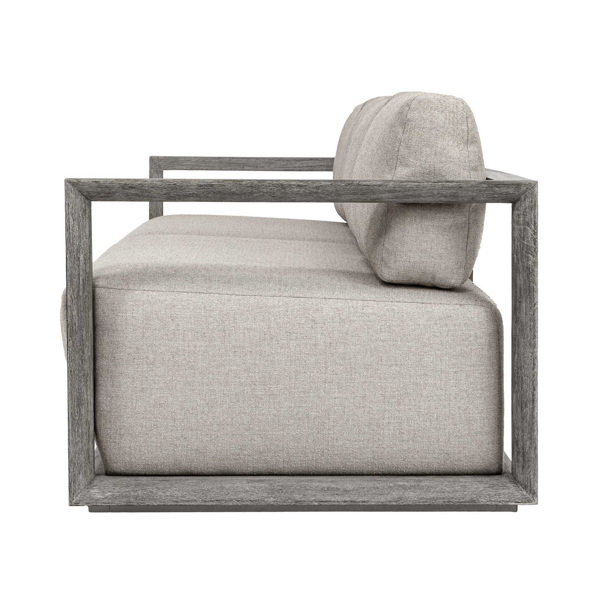 Remsen Outdoor Large Sofa - Gray by Uttermost - View 3