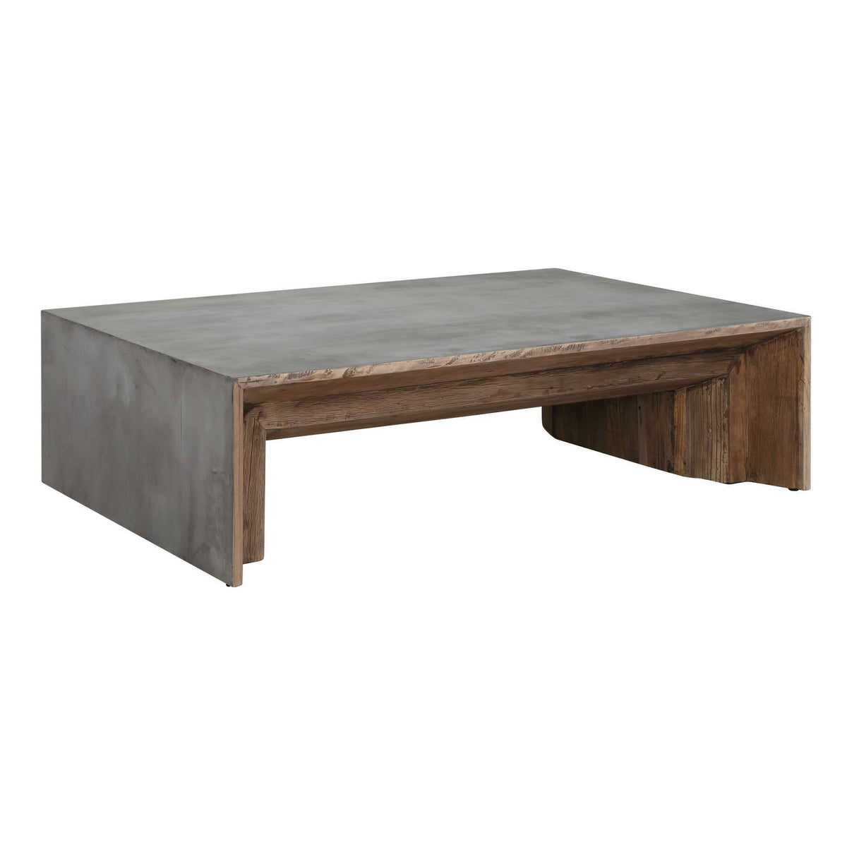 Vail Elm Coffee Table - Dark Brown by Uttermost - View 3