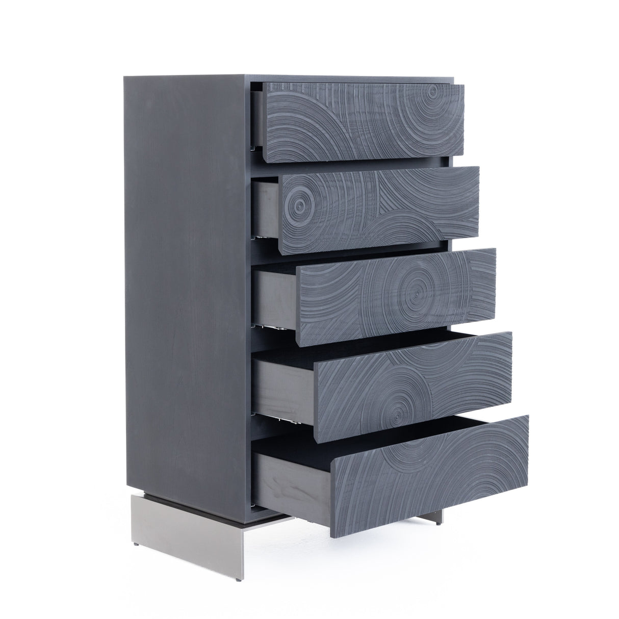 Cirque - Modern Black Ash Chest - View Image 1
