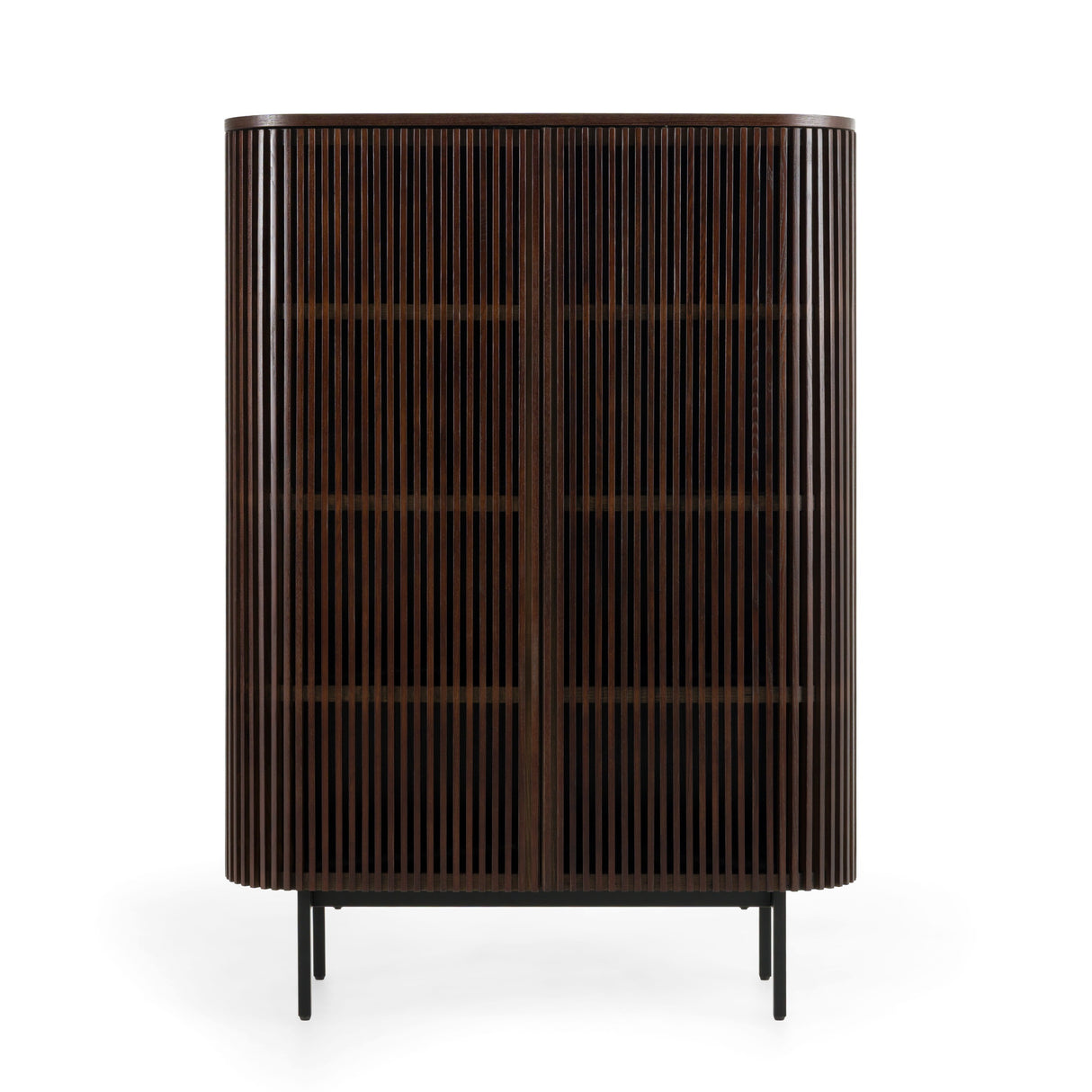 Clifton - Modern Smoked Ash Tall Buffet - View Image 1