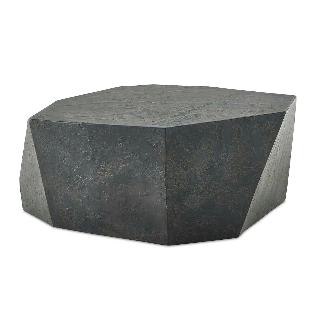 Parra Outdoor Coffee Table Slate - Black by Uttermost - View 1