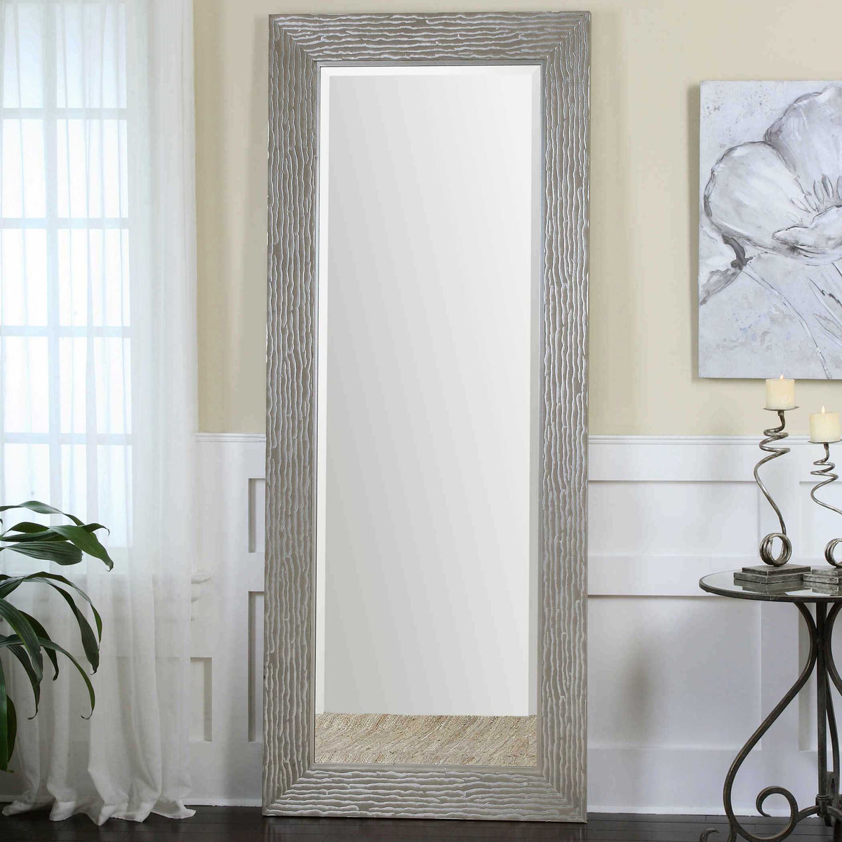Amadeus Large Mirror - Silver by Uttermost - View 2