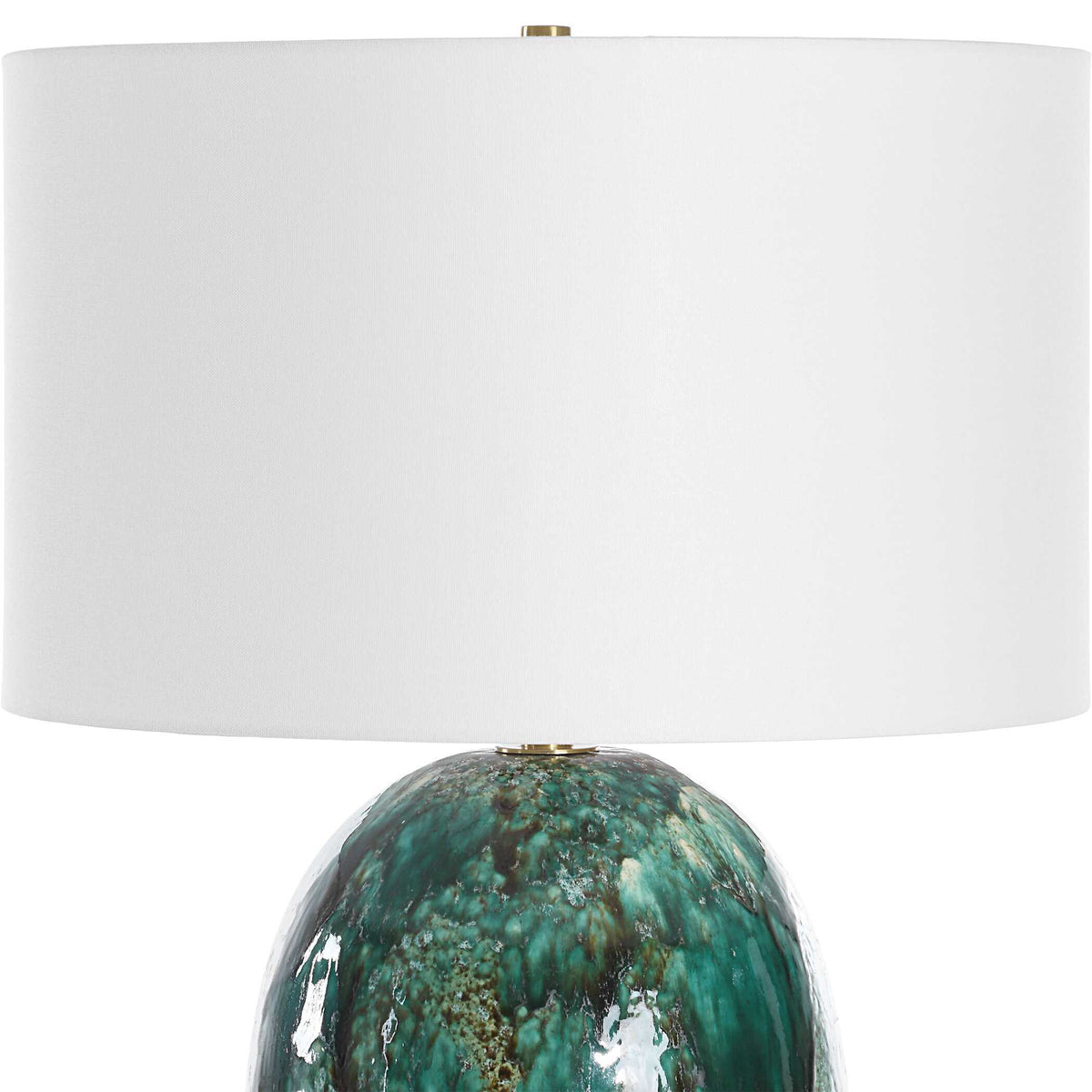 Ceralene Table Lamp - Green by Uttermost - View 5
