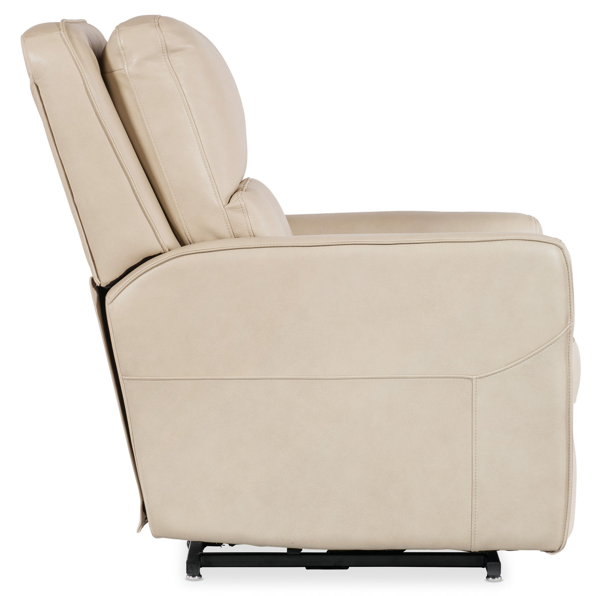 Flynn Power Recliner With Power Headrest, Lumbar, And Lift - Beige by Hooker Furniture - View 6