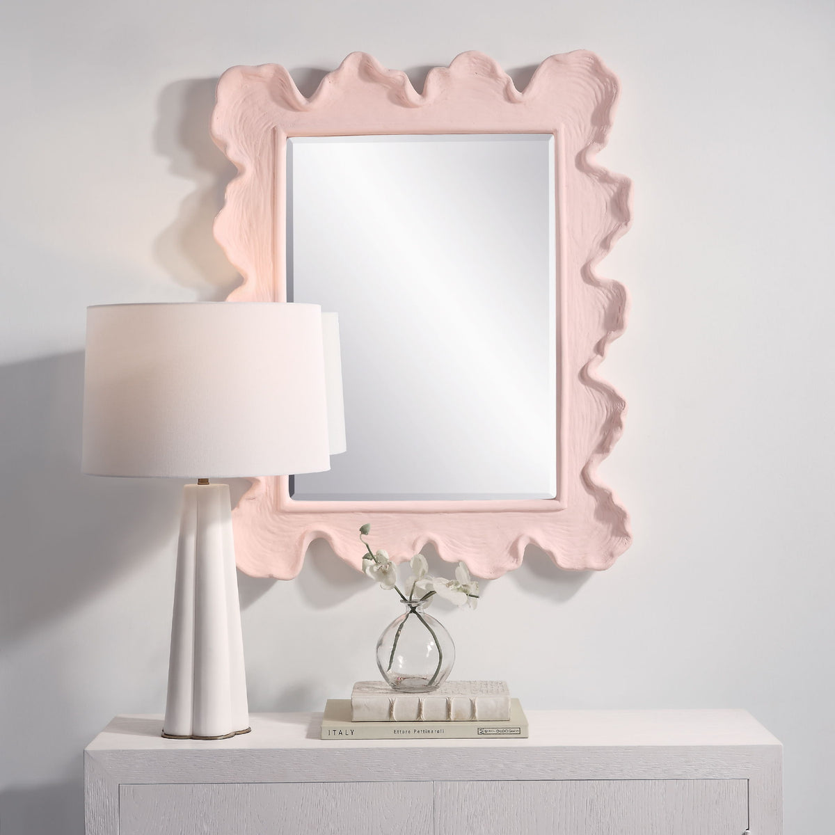 Sea Coral Mirror - Pink by Uttermost - View 2