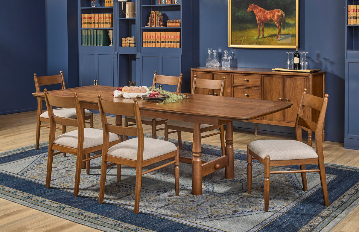 Azalea Rectangular Dining Table - Walnut | Flexsteel