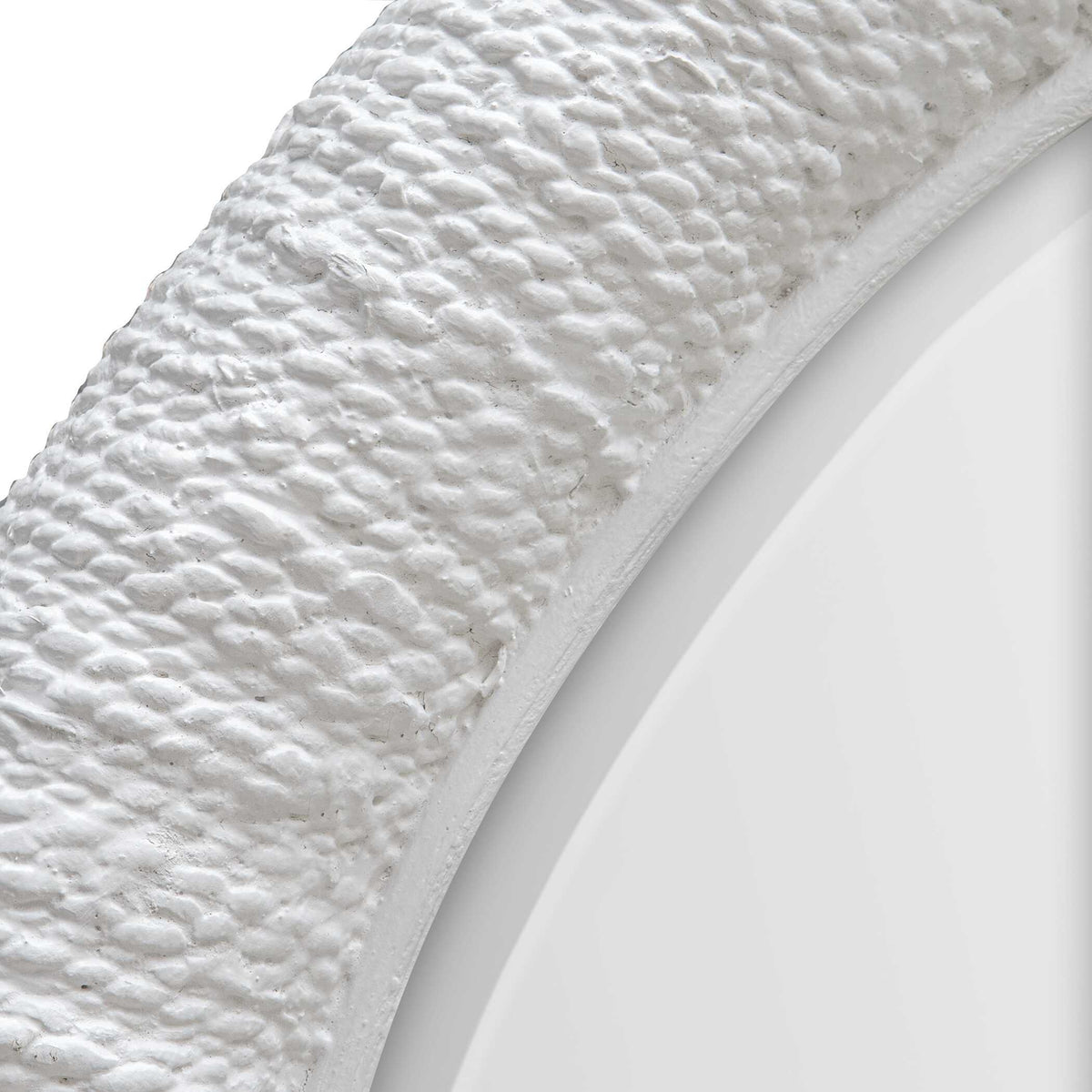 Mariner Round Mirror - White by Uttermost - View 5