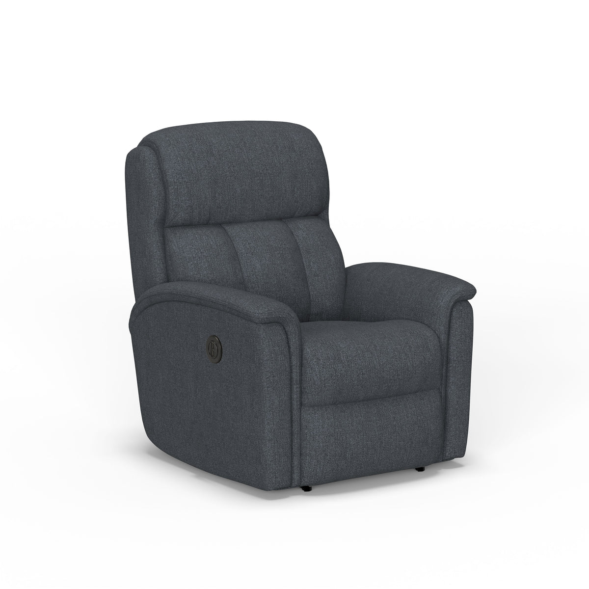 Luna Transitional Fabric Power Rocking Recliner | Flexsteel
