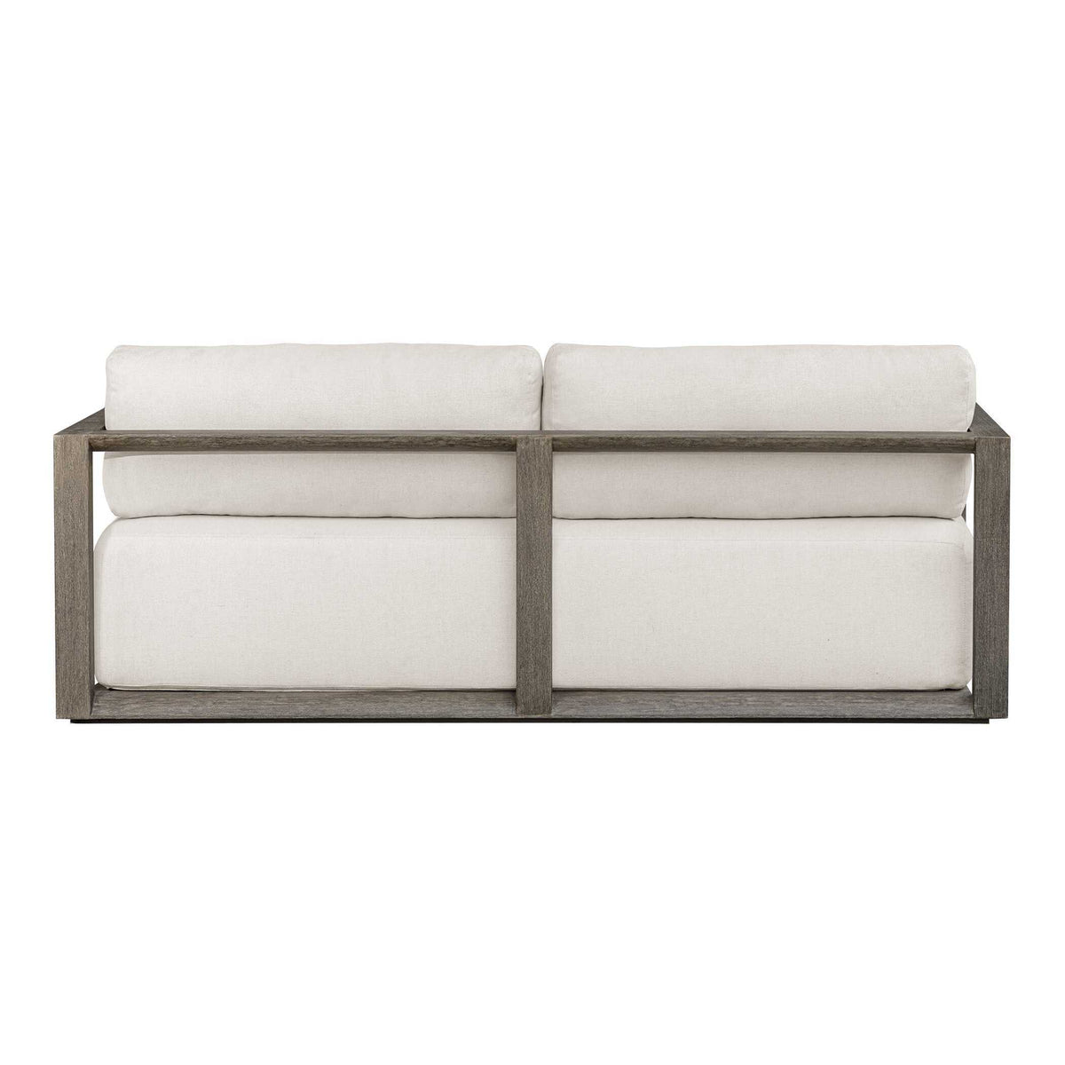 Remsen Outdoor Sofa Gray / Oyster White - White / Dark Gray by Uttermost - View 5