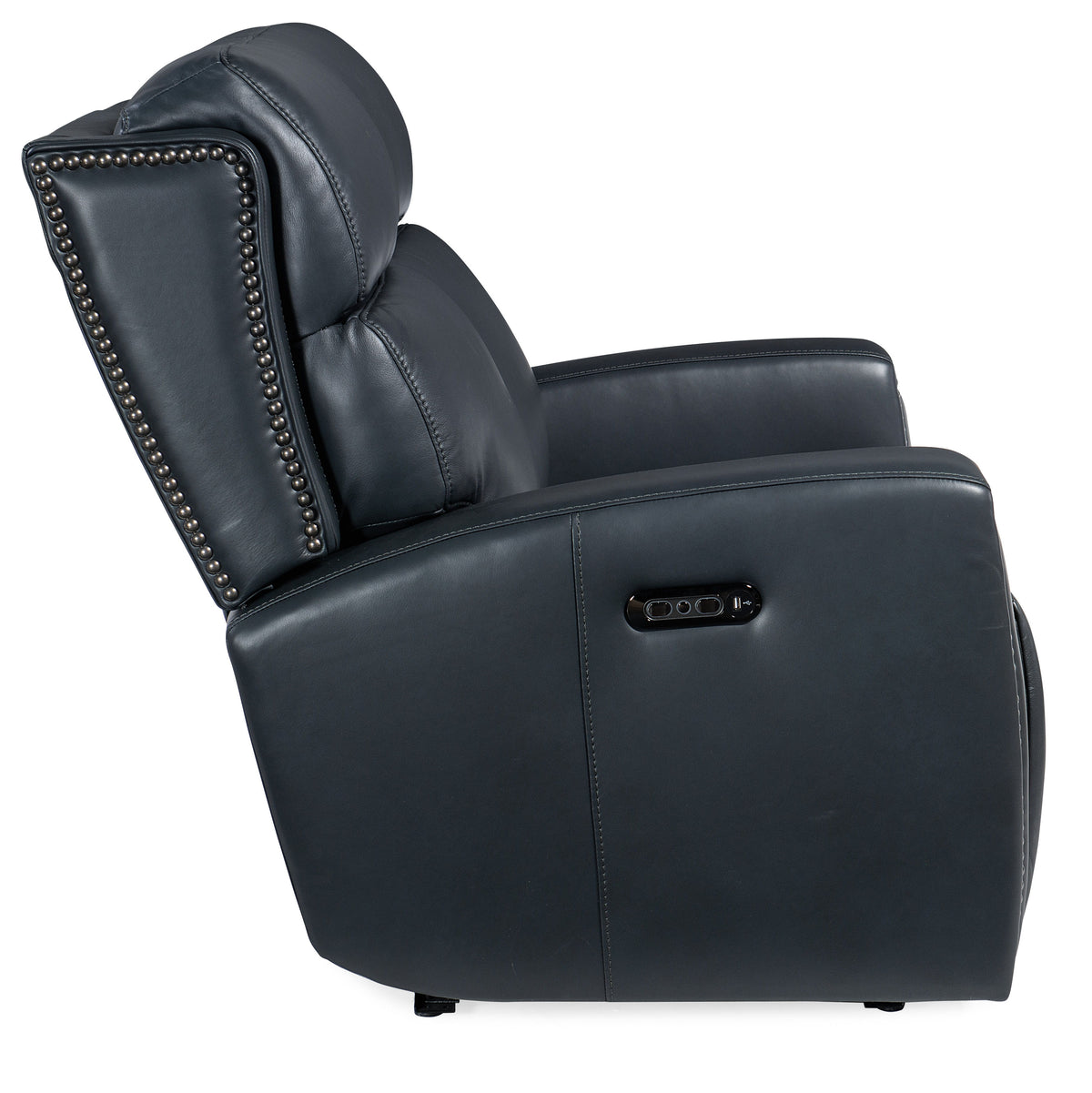 Ruthe Zero Gravity Power Recline Loveseat With Power Headrest - Blue by Hooker Furniture - View 6