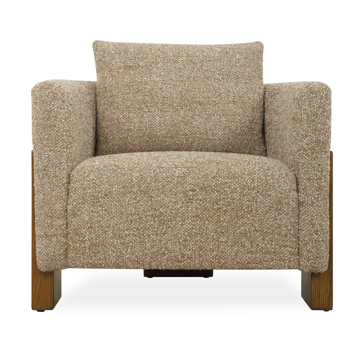 Halligan Upholstered Accent Chair - Light Brown by Uttermost - View 1