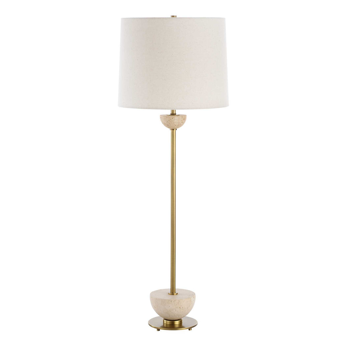 Hemisphere Buffet Lamp Brass - Bronze by Uttermost - View 4