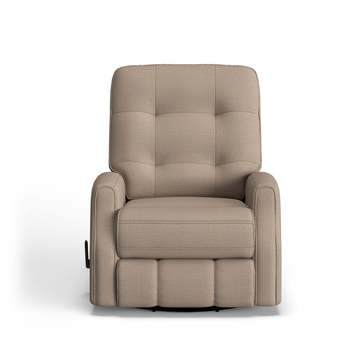 Devon Transitional Fabric Swivel Gliding Recliner | Flexsteel