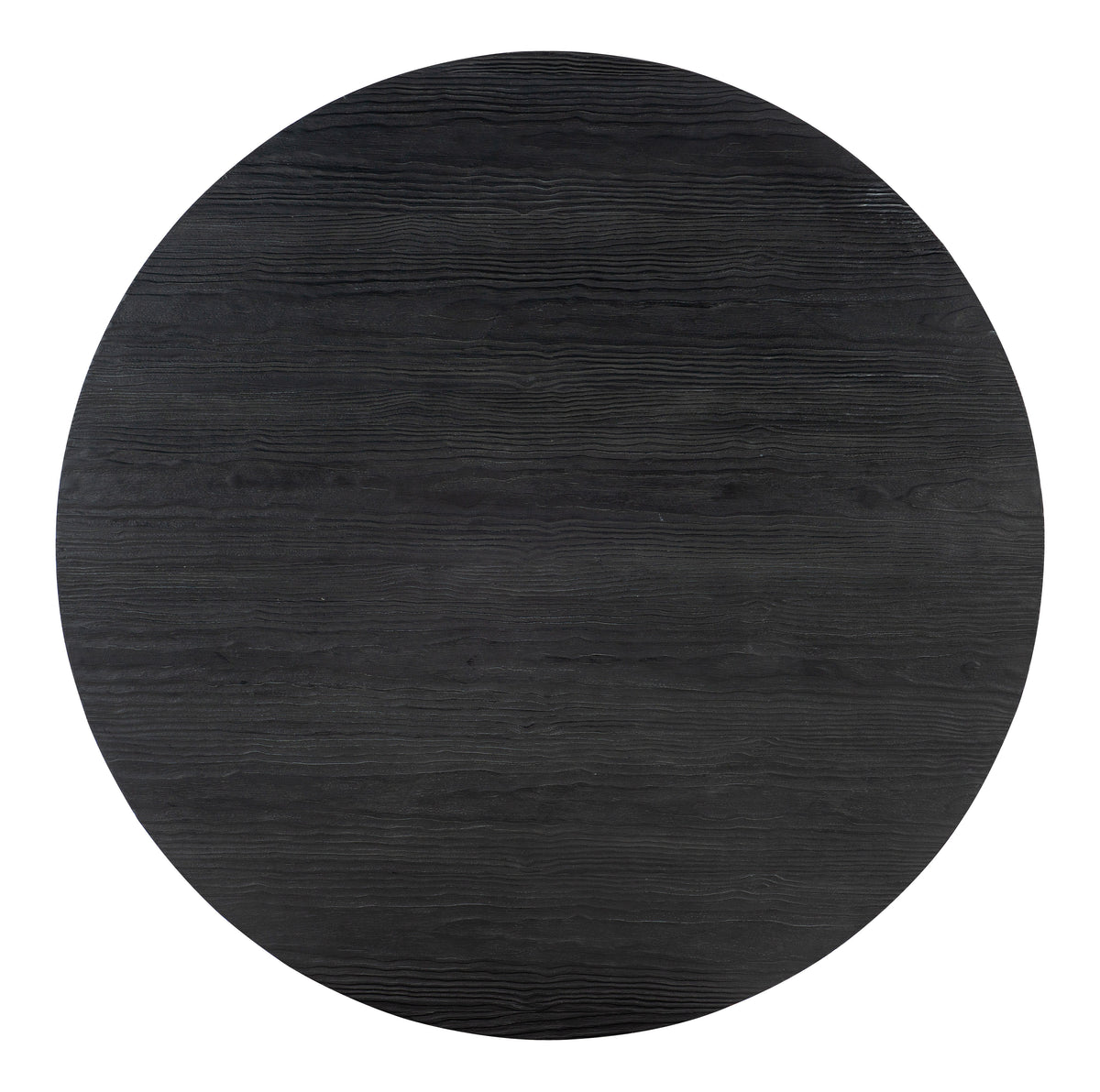 Chapman Shou Sugi Ban Round Coffee Table - Black by Hooker Furniture - View 7