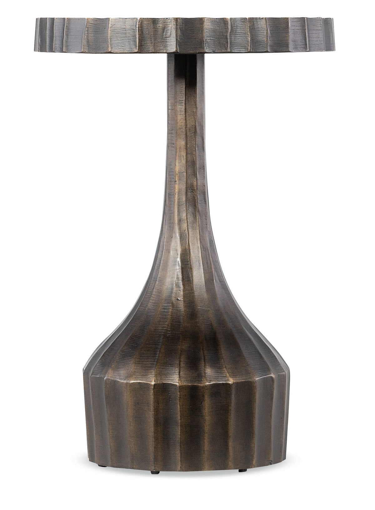 Commerce And Market Ferrous Accent Table - Bronze by Hooker Furniture - View 1