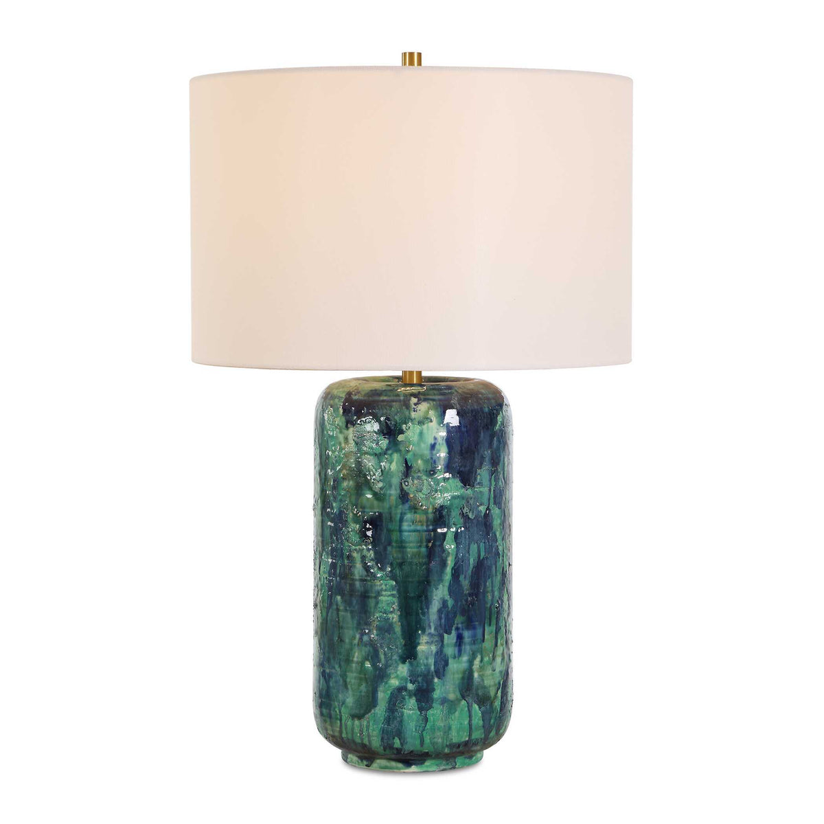 Out Of The Blue Table Lamp - Blue / Green by Uttermost - View 1