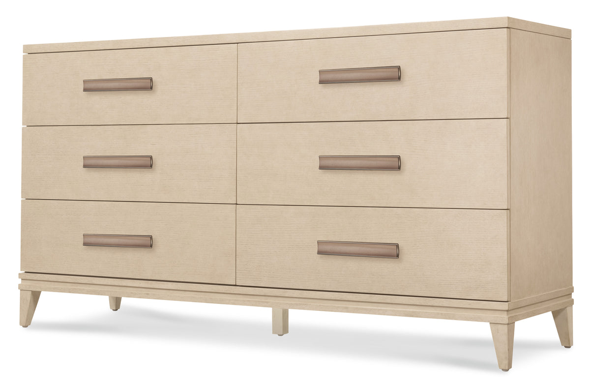 Westwood Six-Drawer Dresser - Beige by Hooker Furniture - View 2